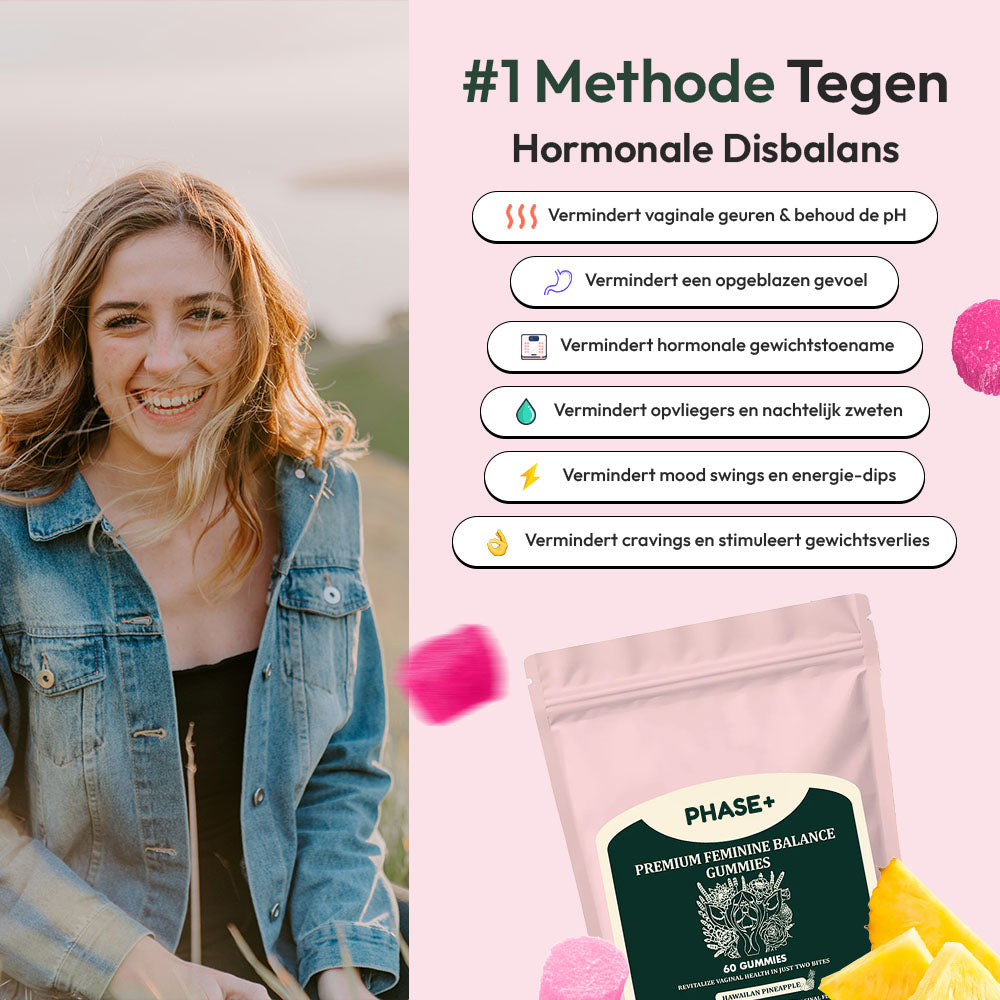 Feminine Balance Gummies - 1+1 Gratis!