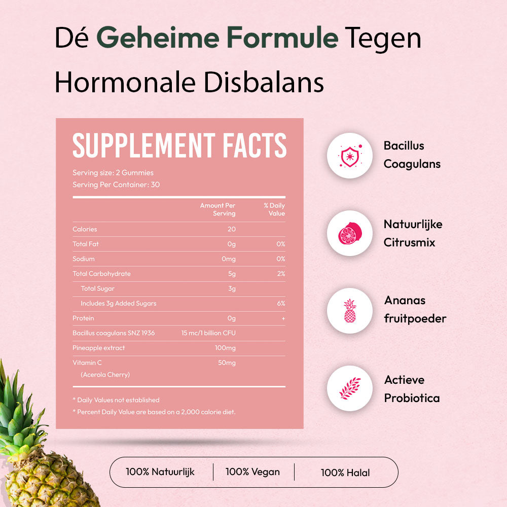 Feminine Balance Gummies - 1+1 Gratis!