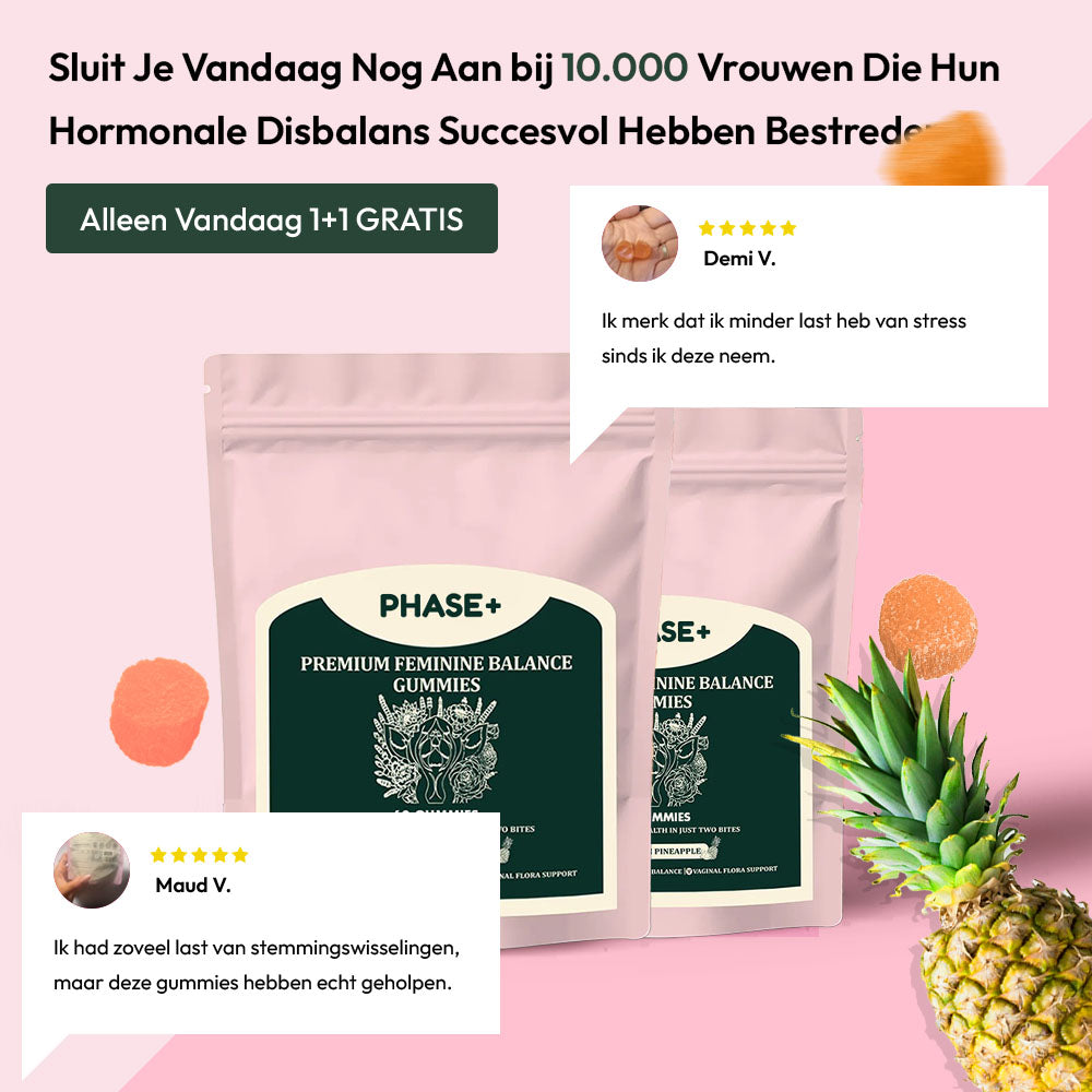 Feminine Balance Gummies - 1+1 Gratis!
